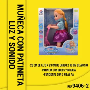 MUÑECA CON PATINETA: ¡La combinación perfecta para la diversión! - MUÑECA CON PATINETA