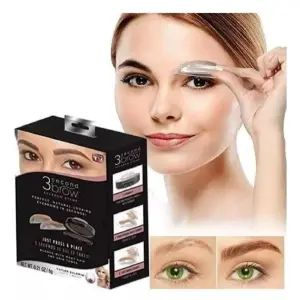MOLDE Y SELLÓ PARA CEJAS 3 SECOND BROW: ¡Cejas perfectas en segundos! - MOLDE Y SELLÓ PARA CEJAS 3 SECOND BROW
