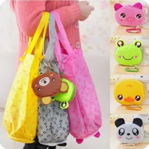Bolso De Compras Plegable De Dibujo: ¡Estilo y Práctica en Un Solo Bolso! - Bolso De Compras Plegable De Dibujo