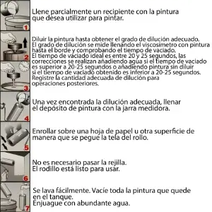 Rodillo de Pintura Recargable Fino: La Solución Perfecta para Pintar sin Esfuerzo - Rodillo de Pintura Recargable Fino