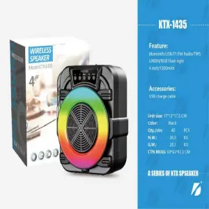 Parlante 4" KTX-1435: Sonido Impecable en un Diseño Compacto - Parlante 4” Ref: KTX-1435