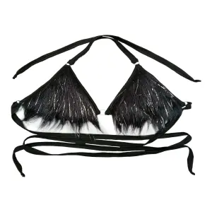 Crop Top Peluche Sexy BL002: Suave, Elegante y Sensual - Crop top peluche blusa sexy BL002