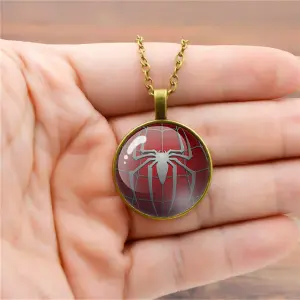 Collar Spiderman Hombre Araña Unisex: ¡Muestra tu lado arácnido! - Collar Spiderman Hombre Araña Unisex