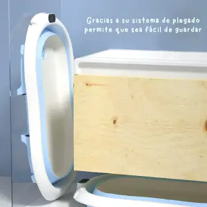 Bañera con Soporte, Cojín y Libro: ¡La hora del baño más placentera! - Bañera Con Soporte, Cojín Y Libro baño