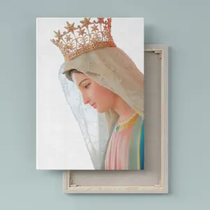 VIRGEN LIENZO 41: La perfección en cada detalle - VIRGEN LIENZO 41