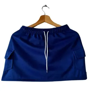 FALDA DAMA AZUL REY M: Elegancia y Estilo Real - FALDA DAMA AZUL REY M