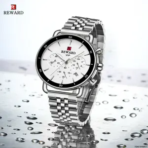 RD81046M RELOJ REWARD METÁLICO CRONÓGRAFO: Elegancia y Precisión en tu Muñeca - RD81046M  RELOJ REWARD METALICO CRONOGRA