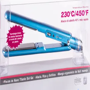 Plancha Ancha nano titanium *Generica*: Experimenta la perfección en planchado - Plancha Ancha nano titaniun *Generica*