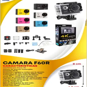 Cámara GoPro F60R: Experimenta la Aventura - Camara Go pro F60R