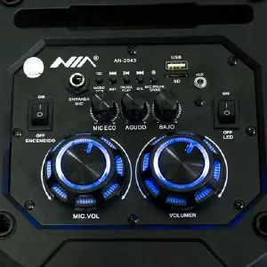 Parlante 8" Pulgadas 11.000W AN-2043: ¡Sonido Impresionante! - Parlante 8" Pulgadas 11.000W  AN-2043