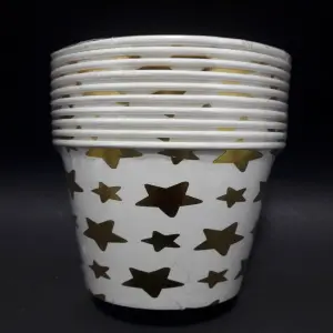 VASO ESTRELLA DORADO 7ONZ: Elegancia y Durabilidad en Cada Sorbo - VASO ESTRELLA DORADO 7ONZ