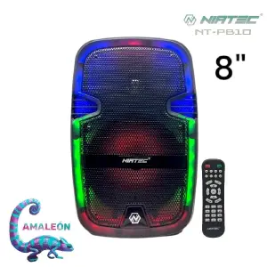 Parlante Camaleón 8'' NIATEC NT-PB10: Música Incomparable en Cualquier Lugar - Parlante Camaleón 8'' NIATEC NT-PB10