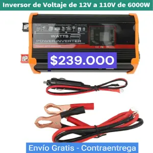 INVERSOR 6000W ONDA SENOIDAL MODIFICADO: Potencia y confiabilidad para tus necesidades - INVERSOR 6000W ONDA SENOIDAL MODIFICADO