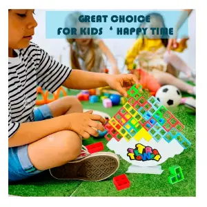 Juego de Equilibrio Interactivo Tetra Tower - Juego  Balanceo Interactivo Tetra Tower