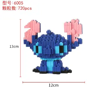 Lego Stitch Azul: ¡Un Personaje Icónico para tu Colección! - Lego Stitch Azul