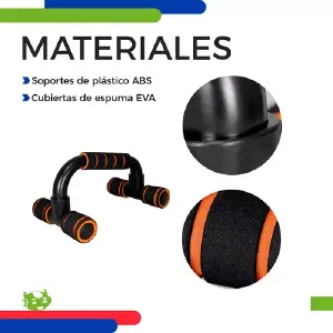 Set x 2 Soportes de PVC para Flexiones: Fortalece tu Cuerpo - Set x 2  Soportes PVC Para Flexiones