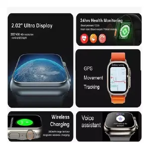 Smartwatch T10 Ultra: Contesta Llamadas con Estilo - Smartwatch T10 Ultra Contesta Llamadas