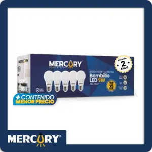 PROMO KIT X5 BOMBILLOS LED 5W E27/6500K