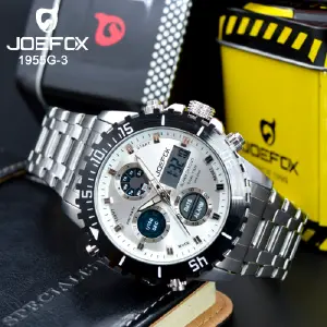 Reloj JoeFox 1955G: Elegancia Metálica para el Hombre Moderno - 1955G RELOJ JOEFOX METALICO HOMBRE DIG