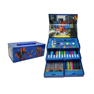 Set Arte 54 Piezas Azul Dibujo Personaje