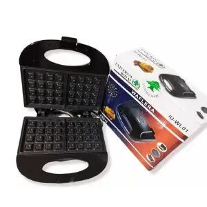 Waflera Eléctrica 2 Puestos Universal Ro: ¡Deliciosas Waffles en Minutos! - Waflera Eléctrica 2 Puestos Universal Ro