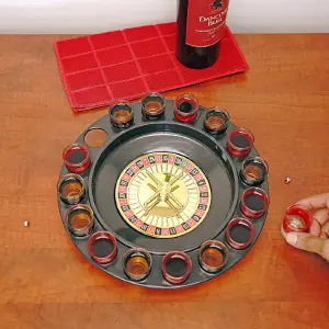 Ruleta de Shots: ¡Diversión y emoción en cada giro! - Ruleta Juego De Shots 16 Copas Glass