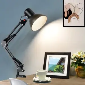 Lámpara de Escritorio con Brazo: Ilumina tu Espacio de Trabajo - LAMPARA DE  ESCRITORIO  CON BRAZO