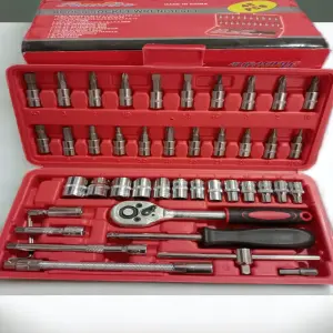 Caja de Herramientas de 46 Piezas: ¡Tu Aliada para Cualquier Proyecto! - Caja Herramientas 46 Piezas