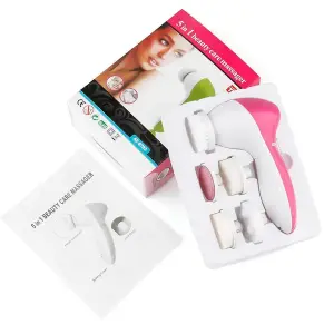 MASAJEADOR FACIAL 5 EN 1 AE-8782: Tu piel radiante en casa - MASAJEADOR FACIAL 5 EN 1 AE-8782