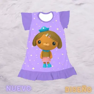 Pijama Niña Dashi Dog: ¡Dulces Sueños con tu Mejor Amigo! - Pijama niña dashi dog