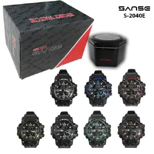 S-2040E SANSE DOBLE HORA DEPORTIVO HM: El Reloj Perfecto para tu Estilo de Vida Activo - S-2040E SANSE DOBLE HORA DEPORTIVO HM