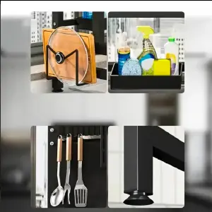 Platero Escurridor Organizador con Cajón: ¡La solución definitiva para tu cocina! - Platero escurridor organizador con cajón