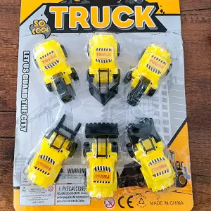 Kit de Carros de Construcción: ¡El Ultimo Juego de Ingenieros! - Kit Carros De Construcciòn Camiòn X 6 Pc