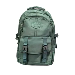 Morral Bolso División PC Broches Verde: Elegancia y funcionalidad - Morral Bolso Divison Pc Broches Verde