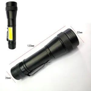 Linterna Lampara LED Cree T6 con Zoom Ajustable: Ilumina tu camino con potencia y precisión - Linterna Lampara LED Cree T6 con Zoom Aj