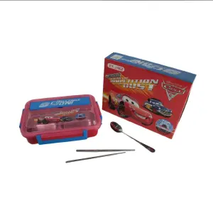 Lonchera Rayo McQueen: ¡Aventura a la hora del almuerzo! - lonchera rayo mcqueen