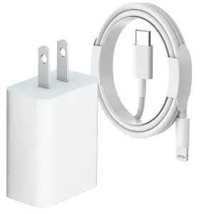 Cargador para iPhone 20W: Carga Rápida y Duradera - CARGADOR PARA IPHONE 20W CAJA DURA