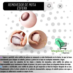 REMOVEDOR DE MOTAS ESFERA: Limpieza Perfecta para tus Telas - REMOVEDOR DE MOTAS ESFERA