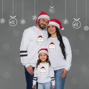 Buzo, Saco Hoodie Papa Noel Navidad c/u