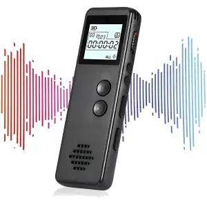 Grabadora de Voz Digital + Micro SD: Captura cada detalle - Grabadora De Voz Digital + Micro Sd