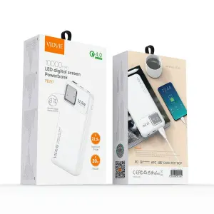 Power Bank Batería Portátil Vidvie 10000: Tu compañero de energía confiable - Power Bank Batería Portátil Vidvie 10000