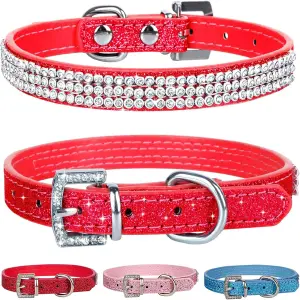 Collar con Pedrería para Perro: Elegancia y Brillo para tu Mejor Amigo - Collar con pedreria para perro