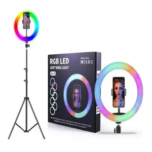 Aro de Luz RGB LED Flash 33 cm para Fotografía - Aro De Luz Rgb Led Flash 33 Cm Fotografí