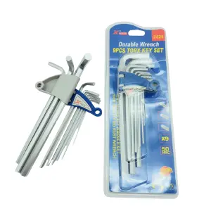 LLAVE ALEN FINA - 9 PIEZAS: La precisión en tus manos - LLAVE ALEN FINA - 9 PIEZAS