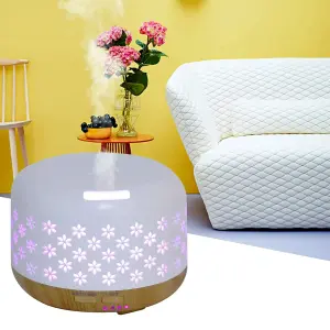 Difusor De Aromas 300 Ml HUMIDIFICADOR D: Crea un Ambiente Relajante y Aromático - Difusor De Aromas 300 Ml HUMIDIFICADOR D