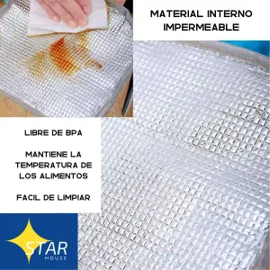 Lonchera térmica: Mantén tus comidas frescas y deliciosas dondequiera que vayas - Lonchera térmica