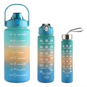 Set Termos Motivacionales Kit 3 en 1: ¡Tu Compañero Ideal para el Éxito! - Set Termos Motivacionales Kit 3 En 1 Por