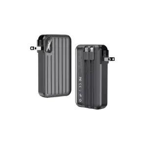 Banco de Energía Movisun R10 Plug: 10000 mAh de Potencia - Power Bank Movisun R10 Plug 10000 mAh Ca