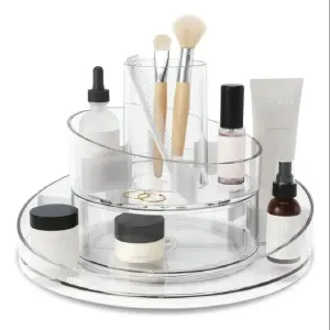 Organizador de Cosméticos Giratorio 360: El Orden Perfecto para Tu Tocador - Organizador De Cosméticos Giratorio360