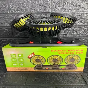 Ventilador X3 para Automóvil: ¡Frescura en Cada Viaje! - Ventilador X3 Para Automóvil Giratorio 3